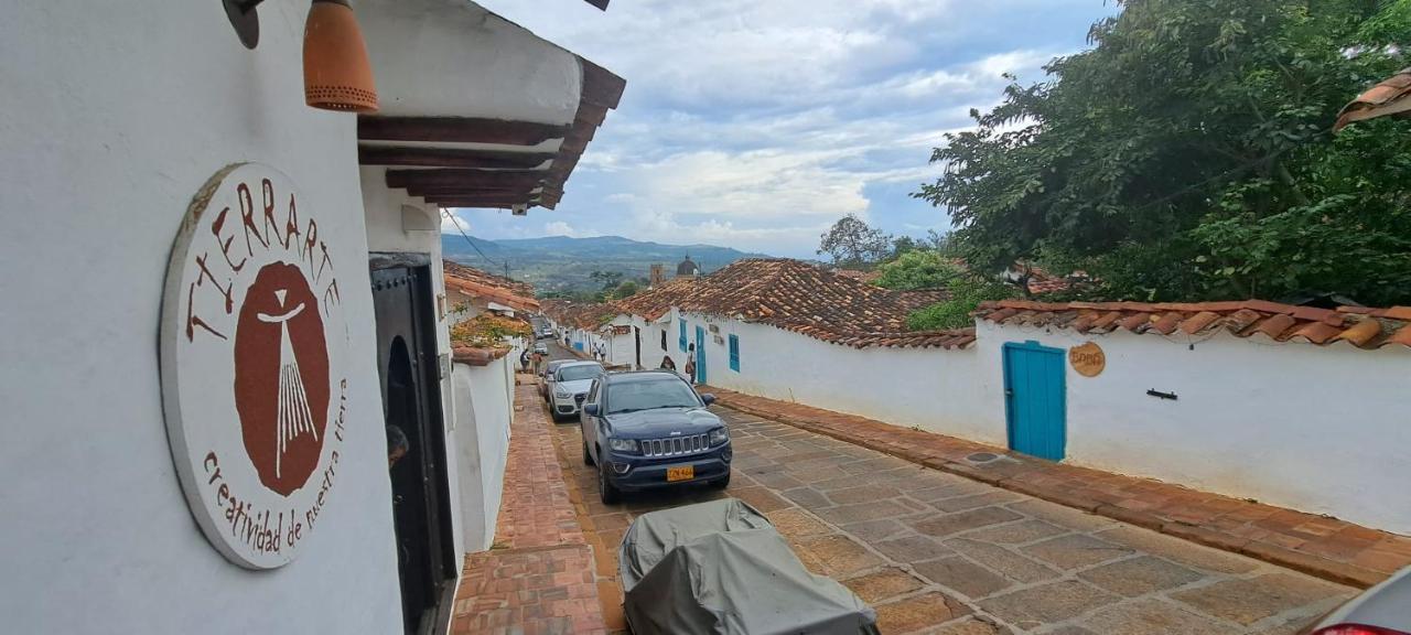 Casa Tierrarte Bed & Breakfast Barichara Bagian luar foto